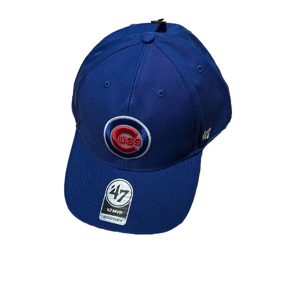 Chicago Cubs '47 MVP Brand Flagship Wash Mens Adjustable Hat‎ - New with Tags